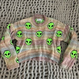 urban outfitters alien sweater